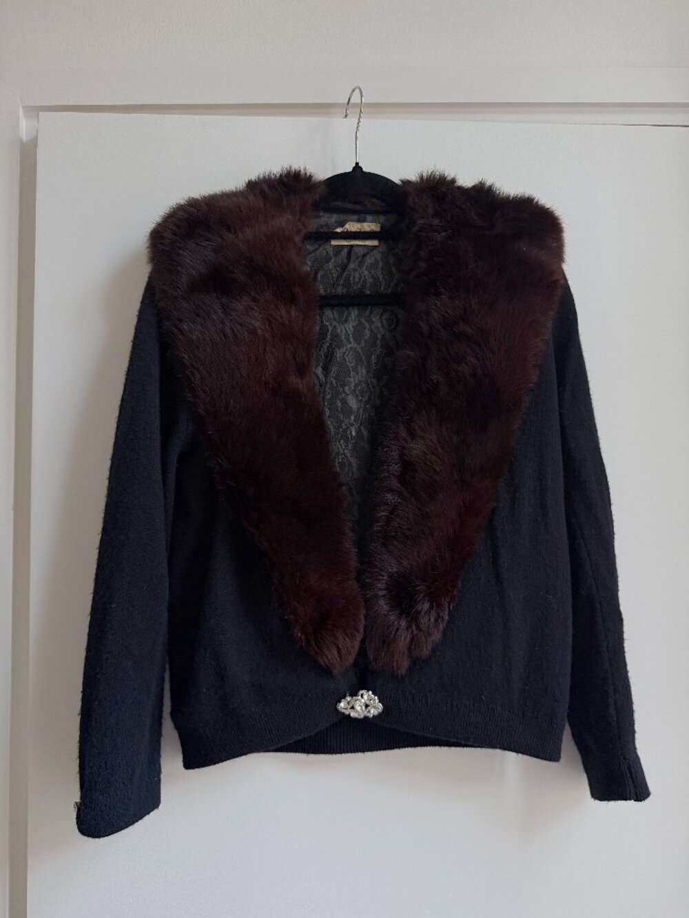 Vintage Fur cardigan